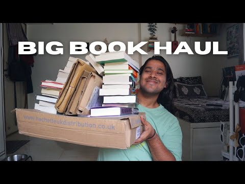 a big book haul of books I should have read by now... // 35+ new fantasy, lit fic, mystery books 📚