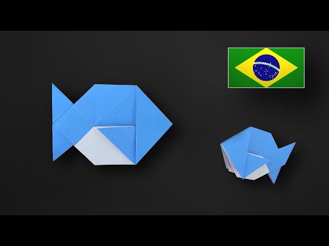 Como Fazer um Peixe de Origami: Passo a Passo Simples!