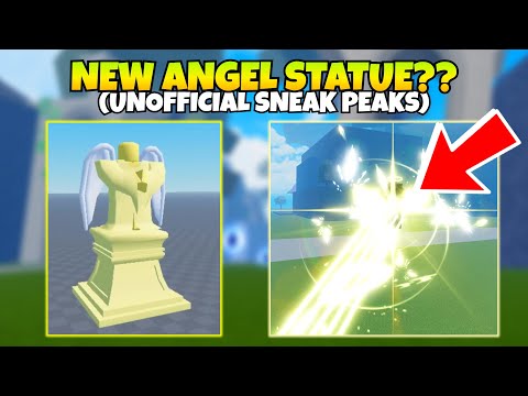 NEW Angel Fighting Style Statue Sneak Peaks?! (Blox Fruits)