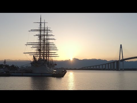 20231101 海王丸パークからの日の出timelapse