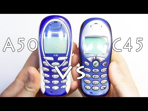 SIEMENS C45 VS SIEMENS A50 A BRIEF COMPARISON