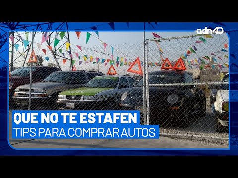 Realiza estas revisiones para no comprar un auto robado