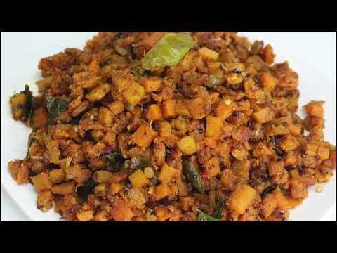 Healthy Carrot Fry in telugu