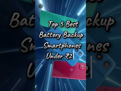 Best Battery Backup Smartphones Under ₹25,000 #techgaj #shorts