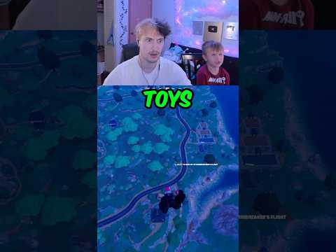 KID HATES USED TOYS 😂 (fortnite)