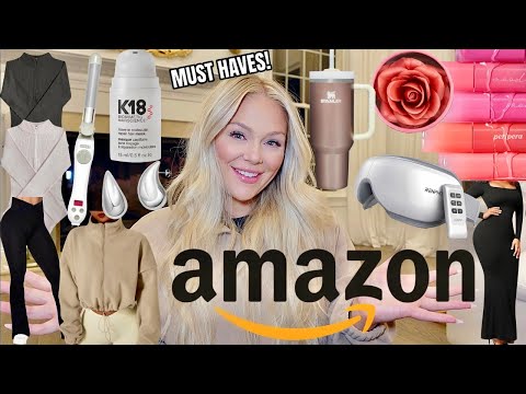 *VIRAL* AMAZON MUST HAVES 2024 😍 BEST SELLING AMAZON FAVORITES YOU NEED! KELLY STRACK AMAZON HAUL