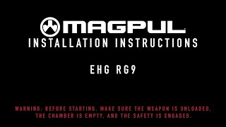 Magpul Instructions - EHG RG9