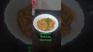 #tomato pudina chutney #youtubeShort' #chutneyrecipe #pudinarecipes