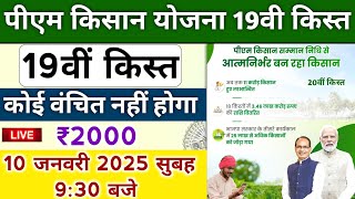 pm kisan 19th installment date 2025। pm kisan next installment date 2025। pm kisan yojana update