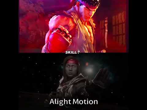 RYU (Street Fighter V) vs Liu Kang (Mk11) #mk11edit #streetfighter #debate #viral #vsedit #shorts