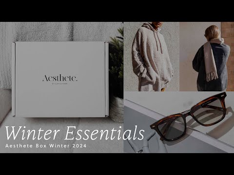 Aesthete by Cloth & Paper | Winter Essentials | Cloth & Paper