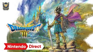 Dragon Quest III HD-2D Remake comes to Nintendo Switch November 14th!