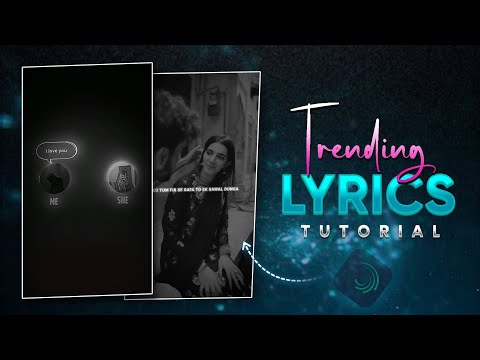 Instagram Trending Chat Conversation Reels Lyrics Video Editing in Alight Motion