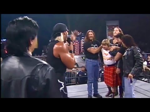 WCW Monday Nitro - Eric Bischoff Heel Turn / Joins nWo - Rowdy Roddy Piper - Florence - 11/18/96