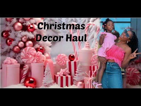 Huge CHRISTMAS Decoration Haul + CHRISTMAS Decorating Ideas.