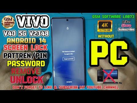 Vivo V40 5G Hard Reset || How To Factory Reset Vivo V40 5G || Vivo V40 5G Unlock Without PC