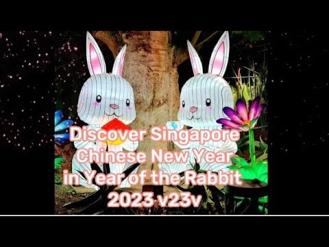 牛车水玉兔迎春  Year of Rabbit in Singapore Chinatown CNY 2023