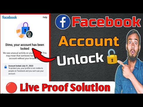 How To UNLOCK Facebook LOCKED Account WITHOUT IDENTITY 2023 | FACEBOOK Your Account Has Been LOCKED