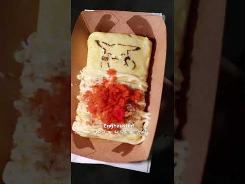 Best 626 night market food - Egghausted pikachu tamago - Los Angeles #shorts #LA #626nightmarket