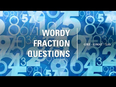 Wordy Fraction Questions - very likely to come up...