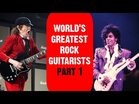 The World's Greatest Rock Guitarists | Eddie Van Halen | Guitarists | Jimmy Page | Chuck Berry |