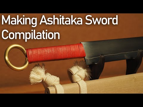 アシタカの山刀を真剣に作ってみた。総集編 / Making Ashitaka Sword from [Princess mononoke] Compilation