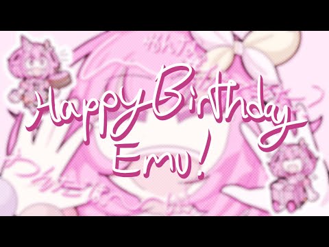 HAPPY BIRTHDAY EMUU!!!!! | Speedpaint ♪