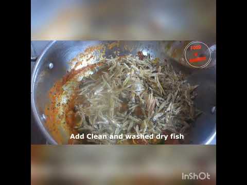 karuvadu with egg fry | #shorts