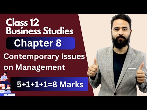 Contemporary Issues on Management || Chapter 8 || Business Studies Class 12 in Nepali || NEB