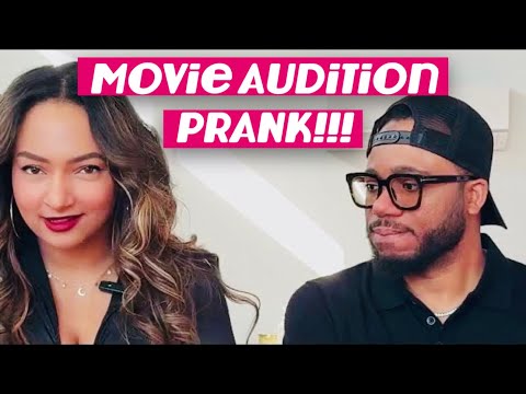 Fake Movie Audition Prank on Hubby