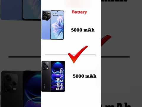 redmi note 12 pro 5g vs tecno camon 20 pro 5g #review #shorts