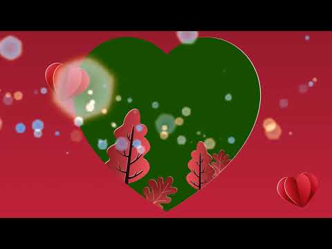 Love, Heart, Happy Valentines Day, Free Love Animation, Love Animation, Free Green Background