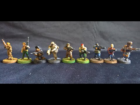 A Guide to Collecting Imperial Guard   Part 3   Figures that GW is not making now