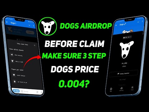 Dogs airdrop update - Dogs airdrop checklist update - Dogs airdrop withdrawal - Hassan Crypto