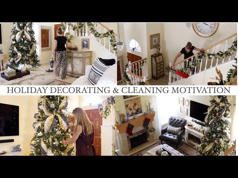 HOLIDAY CLEANING MOTIVATION |  DECORATING | SMALL PROJECTS