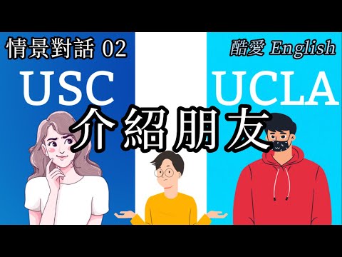 英語情景對話02介紹朋友 見到陌生人不怕沒得說 從生硬到流利說英文