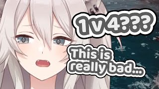 Botan Goes Against 4 People at Once【Hololive | Shishiro Botan】