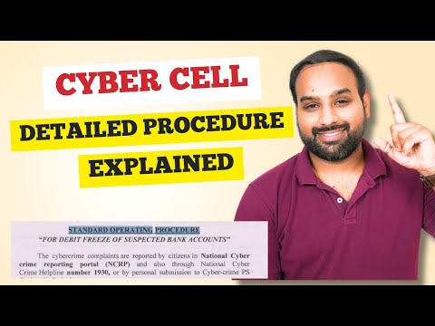 Cyber Cell hold in account - Detailed Procedure Explained