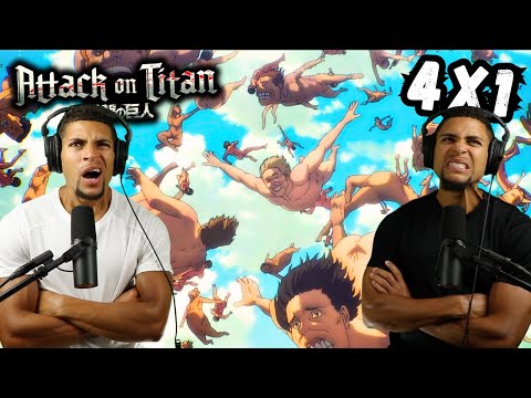 Attack On Titan 4x1 REACTION!! | "The Other Side of the Sea"