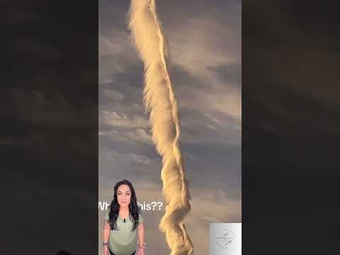 what happened here? #theparanormalchic #weird #weather #cloud #formation #launch #lookup #paranormal