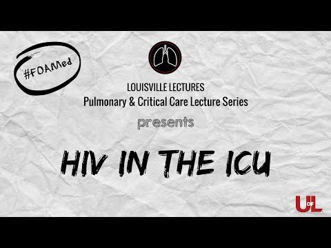 HIV in th ICU with Dr. Mark Burns