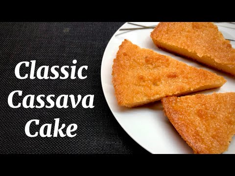 Classic Cassava Cake 4 ingredients only