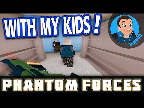 My Kids join me today for some 2v1 in Roblox Phantom Forces with my Kiddos!