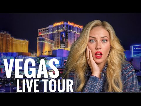 Vegas Live. Vegas Strip Tour. The Best Livestream in the history of the Universe