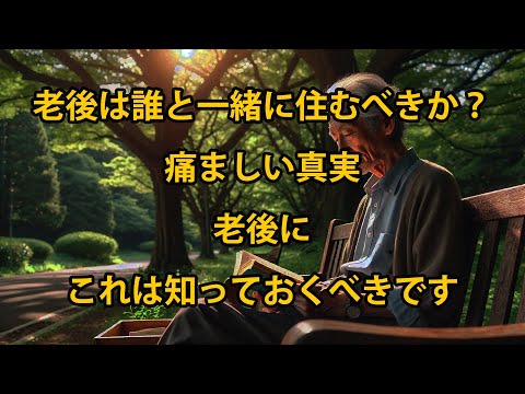 老後は誰と一緒に住むべきか？悲しい現実が老後に訪れるとき