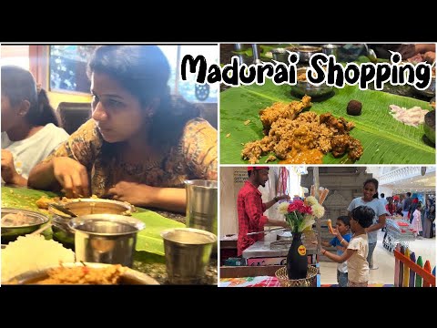 Vlog#16🌼||madurai shopping|lunch-amma mess|vlog#travel#foodblogger#home#tamil