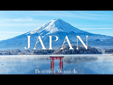 Japan 4K - Enchanting Winter Wonderland Around Majestic Mount Fuji - 4K Relax