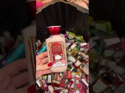 Organizing BATH & BODY WORKS ￼ products 😱😍 #shorts