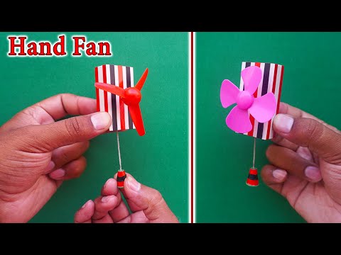 Amazing New Type Hand Fan | How To Make A Hand Fan Using Old Baby Toy | Hand Fan Without Electricity