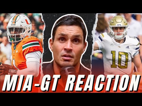 Miami-Georgia Tech REACTION: Canes' Upset Inevitable?